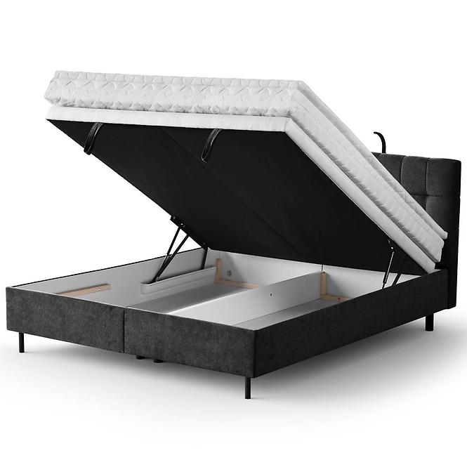 Bett Muna mit Topper 160x200 Aston 18