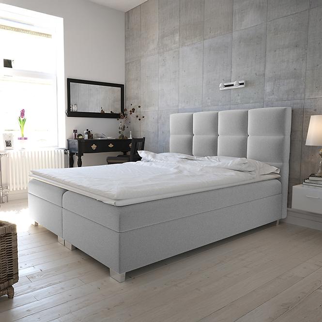 Bett Kanada mit Topper 140x200 Alfa 17