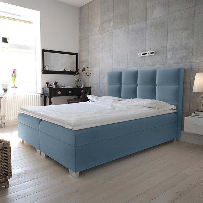 Bett Kanada mit Topper  160x200 Alfa 14