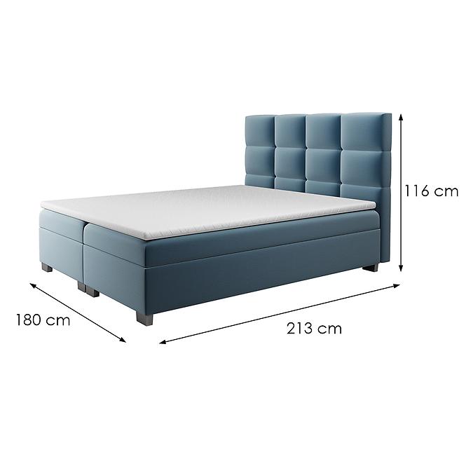Bett Kanada mit Topper 180x200 Alfa 14