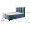 Bett Kanada mit Topper 180x200 Alfa 14,3