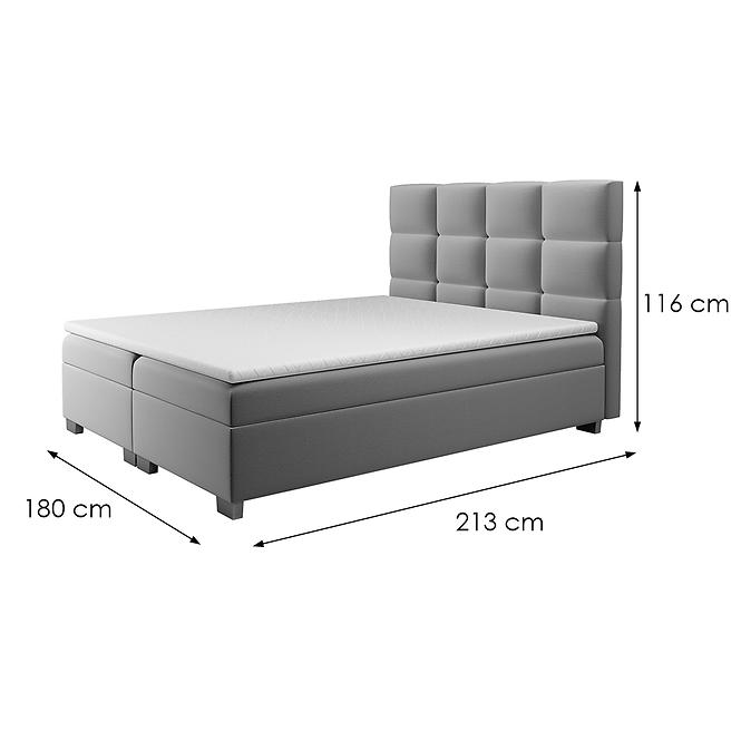 Bett Kanada mit Topper 180x200 Alfa 13