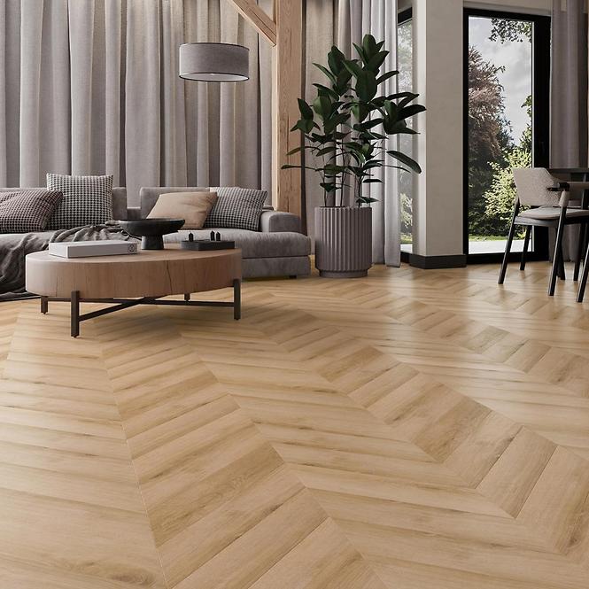 Vinylboden SPC Eiche Tucson 41592 Chevron 4V 4,5mm 0,3mm,5