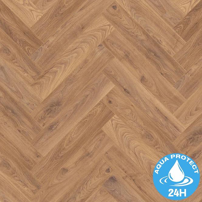 Laminatboden Eiche Firebrand 8mm AC5 Herringbone K450