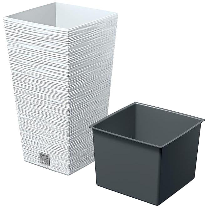 Blumentopf Furu Square - Weiß DFSH300-S449