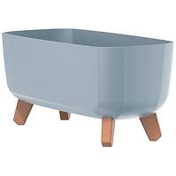 Blumentopf Gracia Case 39 cm Grau DGCL400-443U