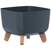Blumentopf Gracia Square 24 cm Anthrazit DGQL240-S433