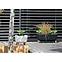 Blumentopf Gracia Square 24 cm Weiß DGQL240-S449,2