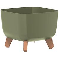 Blumentopf Gracia Square 39 cm Grün DGQL400-5615C