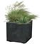 Blumentopf Sierra Square Beton Effect 38,5 cm Schwarz,2