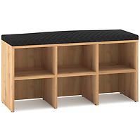 Schuhschrank Renes 01 eiche artisan/schwarz