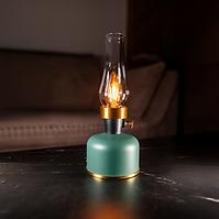 Tischlampe Olia USB IP44 green