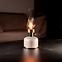 Tischlampe Olia USB IP44 beige