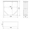 Brennholzunterstand Lugano – 148x47,5x147 cm,4