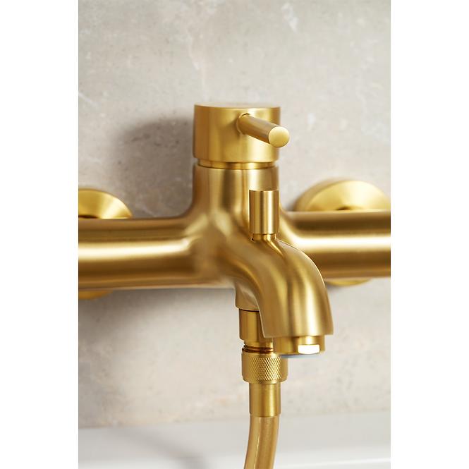Badewanne-Armatur Moza Gold