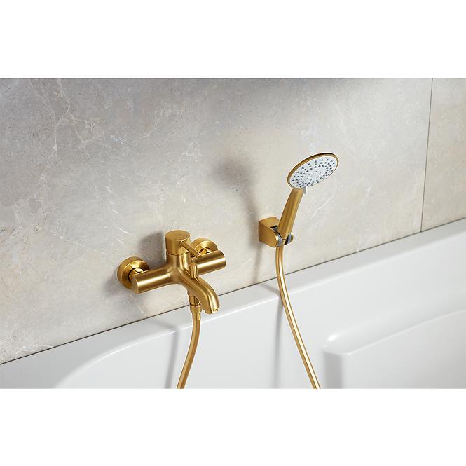 Badewanne-Armatur Moza Gold
