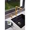 Spülbecken-Armatur Duero Design Gold mit ausziehbarer Brause,3