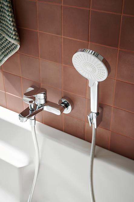 Badewanne-Armatur zur Wandmontage ohne Brause Otava