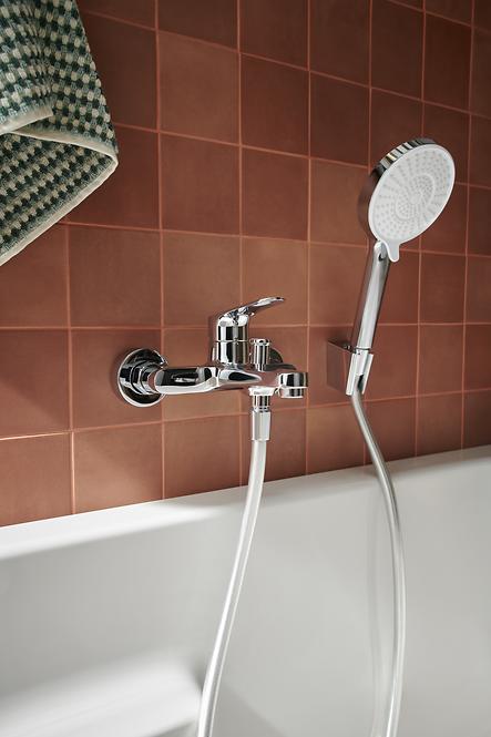 Badewanne-Armatur zur Wandmontage ohne Brause Otava