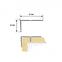 Treppenprofil mit Nut LSSR 42X22 2,0m golden,3