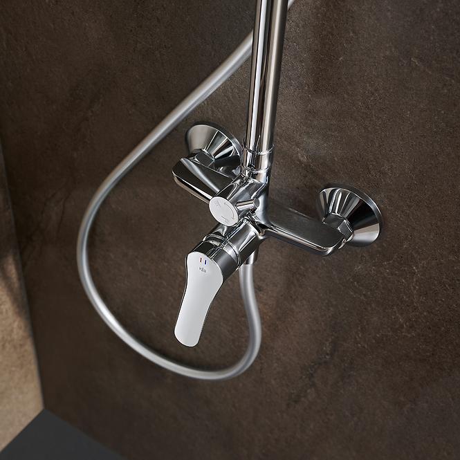 Duschset Arve mit Badewanne-Armatur