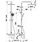 Duschset Agat mit Armatur,2