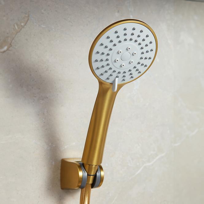 Spot-Duschkopf Moza Brushed Gold