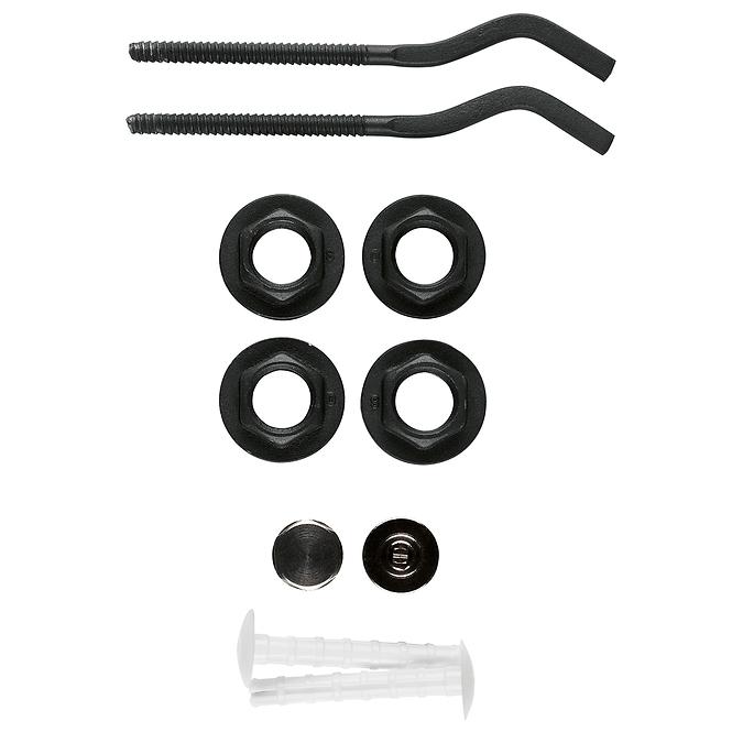 Montagesatz für den Radiator G500F Schwarz