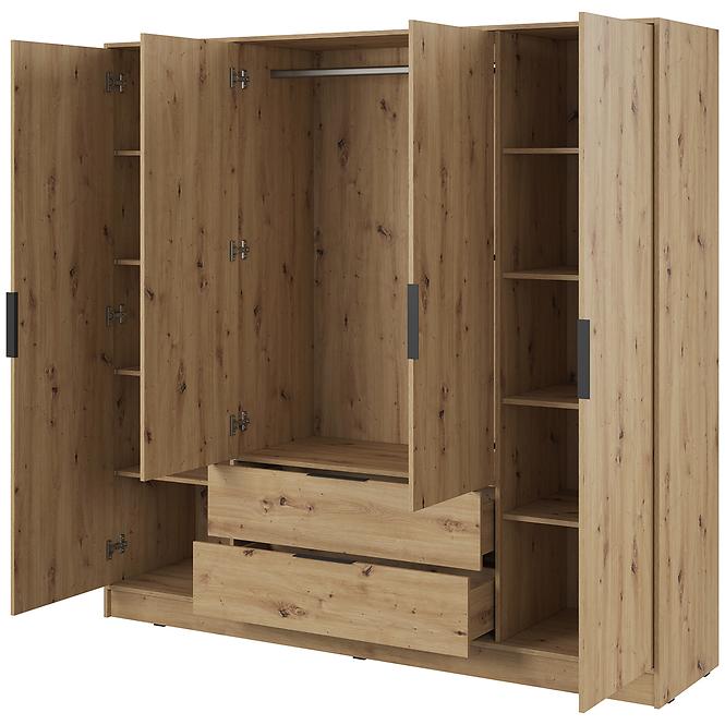 Schrank Kelly 4D ohne Spiegel artisan