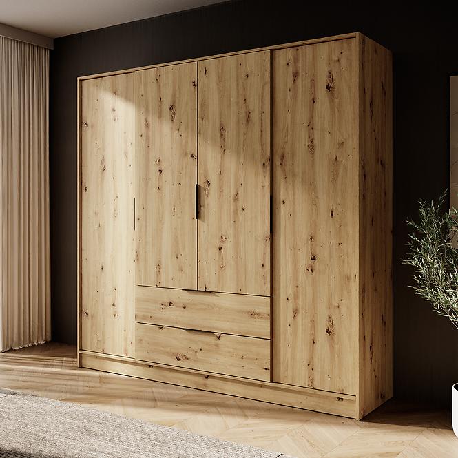 Schrank Kelly 4D ohne Spiegel artisan