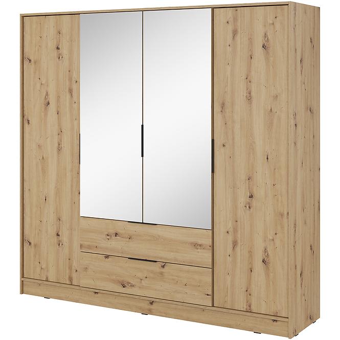 Schrank Kelly 4D mit Spiegel artisan
