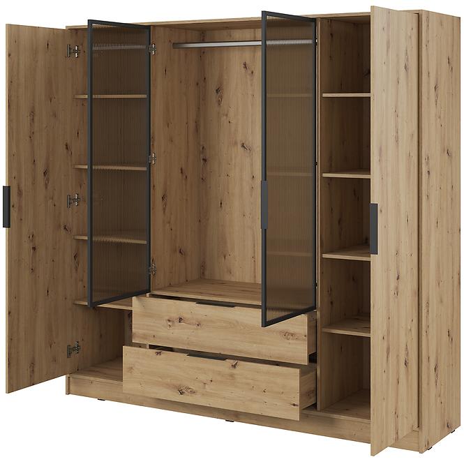 Schrank Kelly 4D RM artisan mit Led