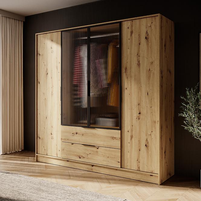 Schrank Kelly 4D RM artisan mit Led