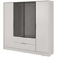 Schrank Kelly 4D RM cashmere mit Led