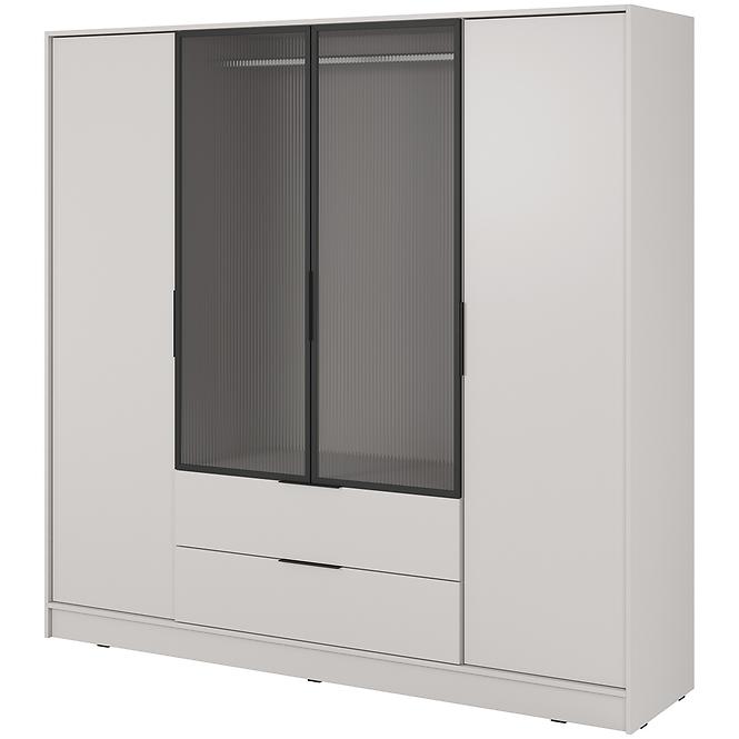 Schrank Kelly 4D RM cashmere mit Led
