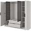 Schrank Kelly 4D RM cashmere mit Led,3