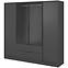 Schrank Kelly 4D RM graphite mit Led