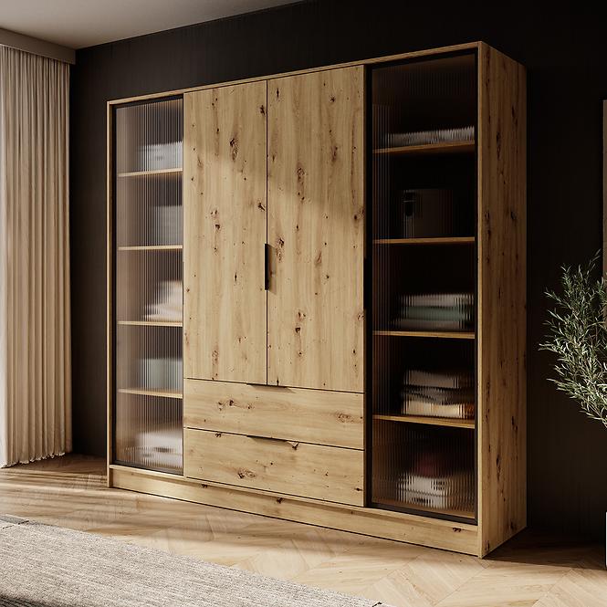 Schrank Kelly 4D RD artisan mit Led