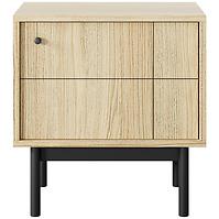 Nachttisch Japandi S54 eiche linea
