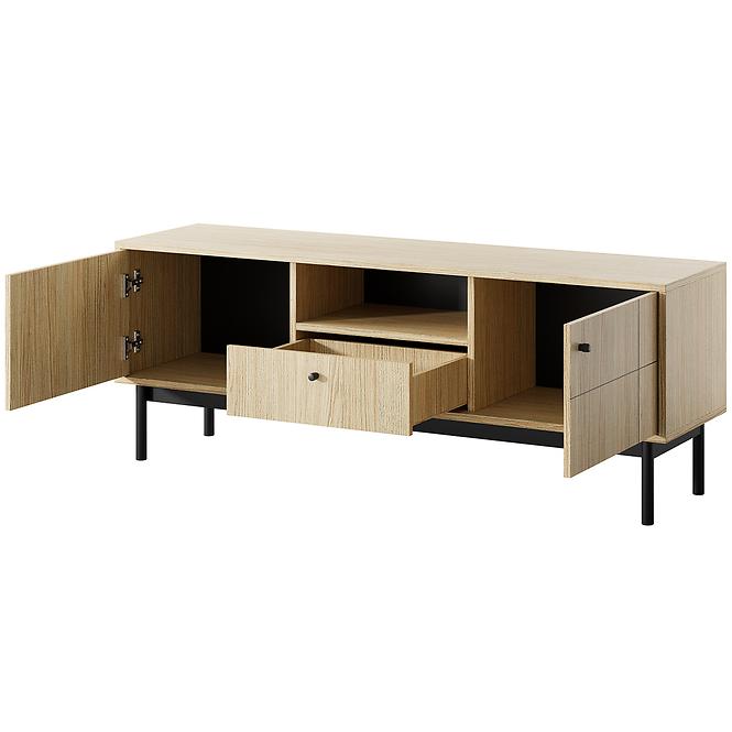 Tv Tisch Japandi RTV154 eiche linea,4