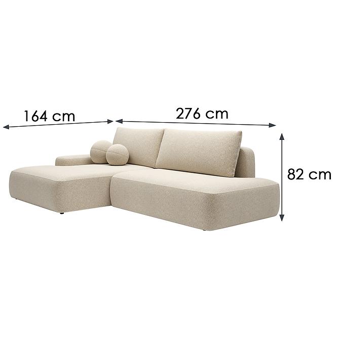 Ecksofa Bouli O L Raven 22