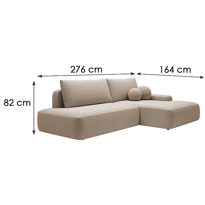 Ecksofa Bouli O P Raven 30