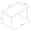 Schreibtisch Aston An12 eiche cremona,5