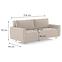 Sofa Netro Herbi 50 beige,5