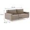 Sofa Netro Herbi 60 braun,5