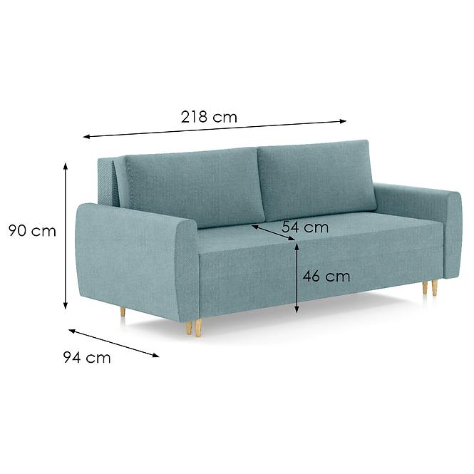 Sofa Netro Herbi 15 türkis