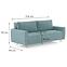 Sofa Netro Herbi 15 türkis,5