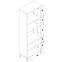 Vitrine Aris As08 eiche evoke/schwarz,3