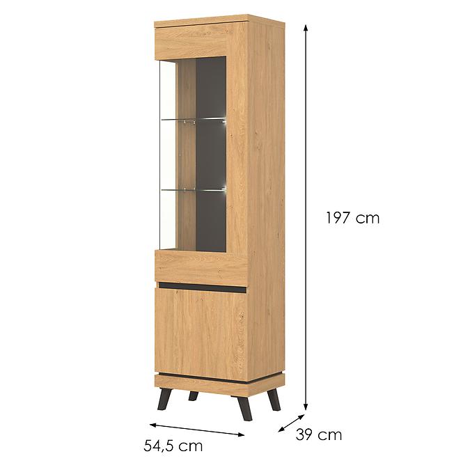 Vitrine Ate At06 Steineiche
