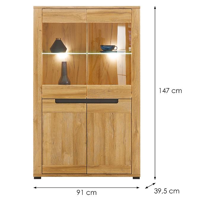Vitrine York Y-4 eiche grandson,2